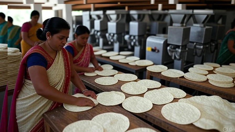 Papad Production