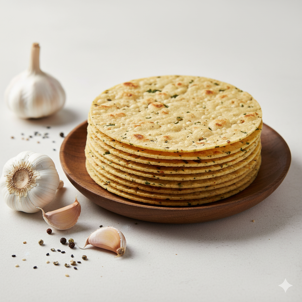 Garlic Papad